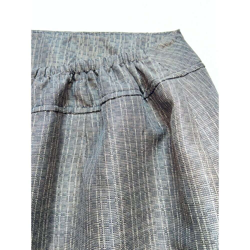 Jones Studio Women's Tweed Pencil Skirt Flat Front Size 24W Tan Back Slit Zip - Picture 11 of 11